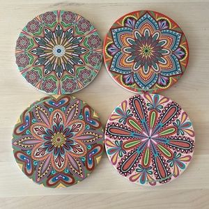 Mary Tanana Coasters - Set of 4